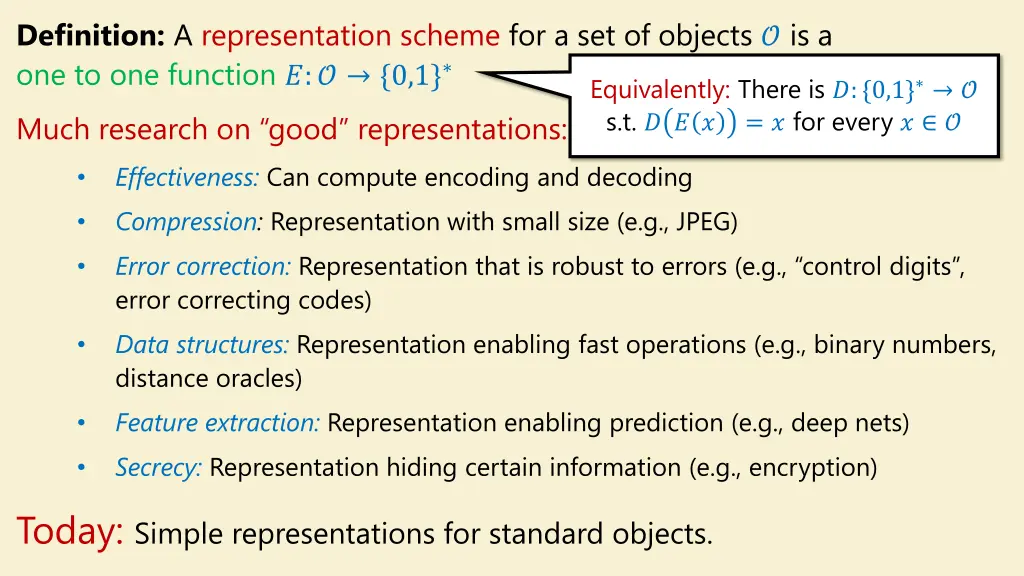 definition a representation scheme 2