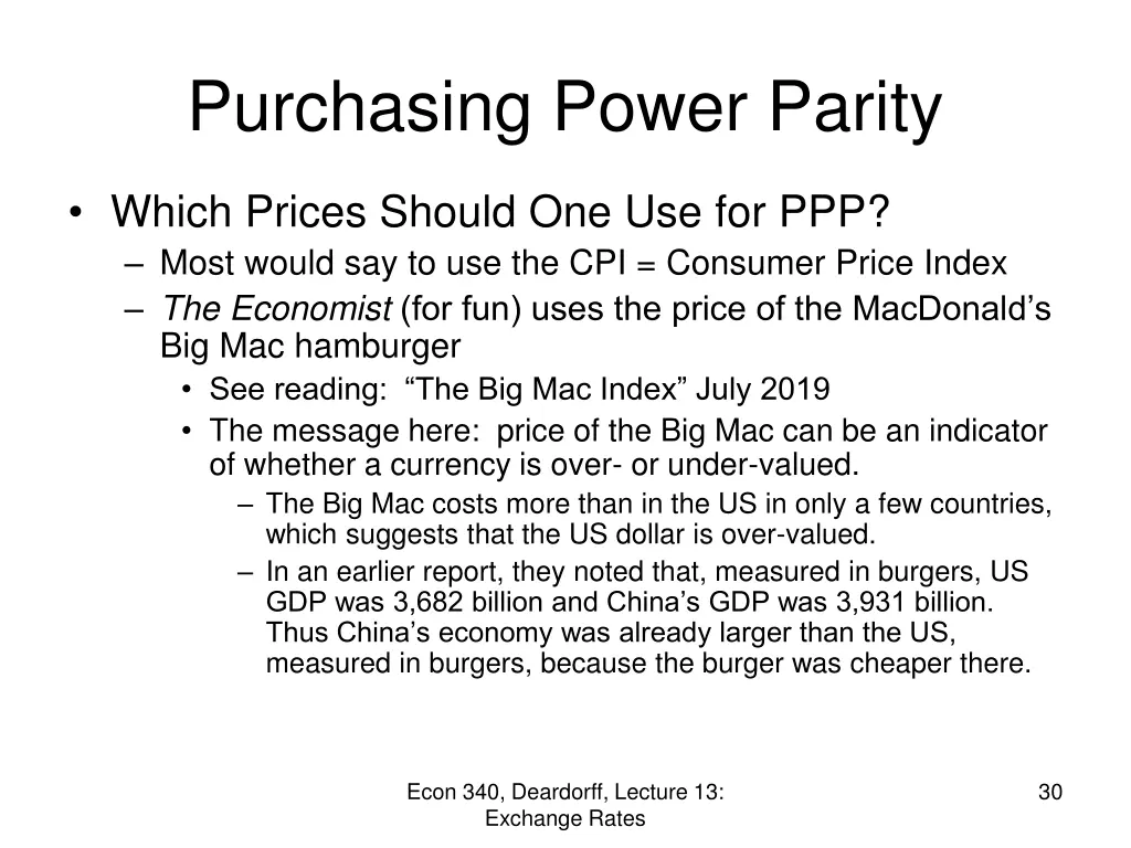 purchasing power parity 4
