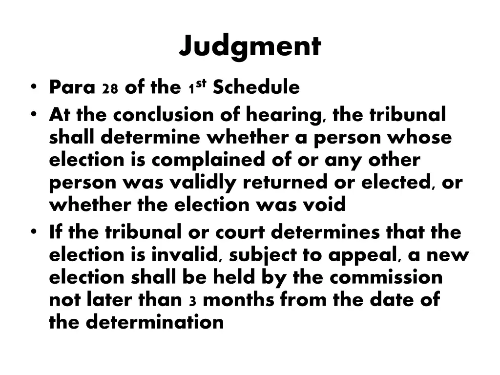 judgment