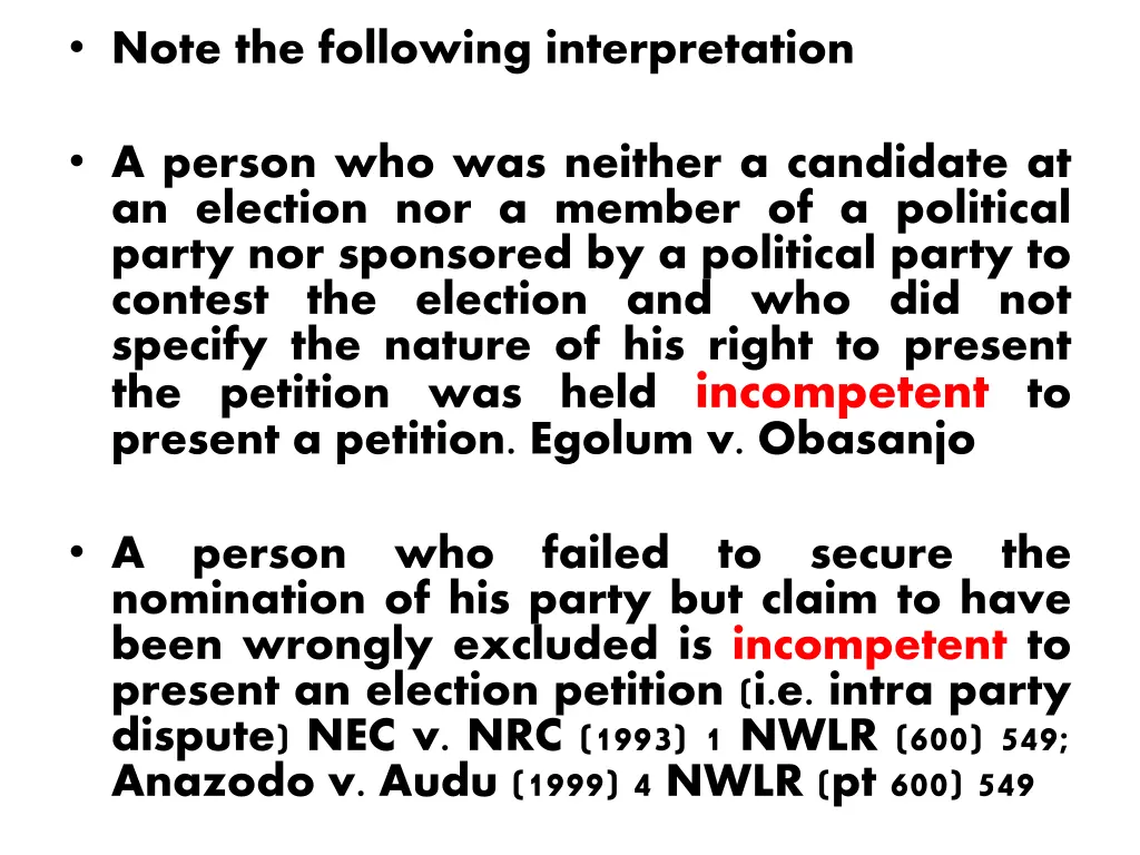 note the following interpretation