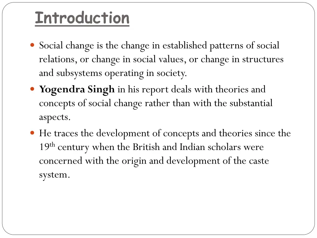 introduction
