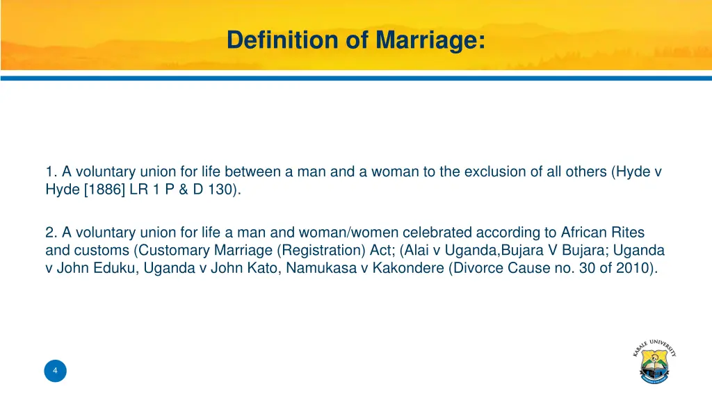 definition of marriage
