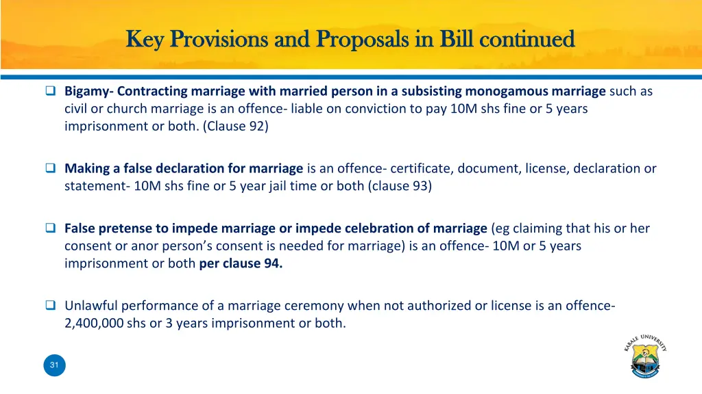 key provisions and proposals in bill continued 3