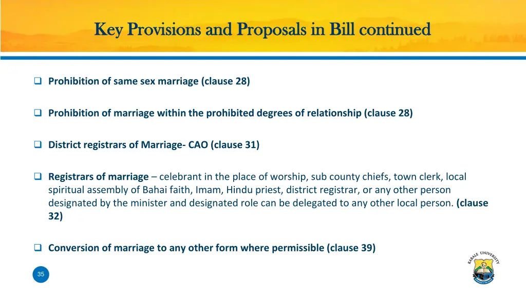 key provisions and proposals in bill continued 7