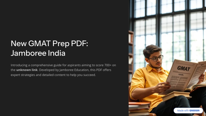 new gmat prep pdf jamboree india