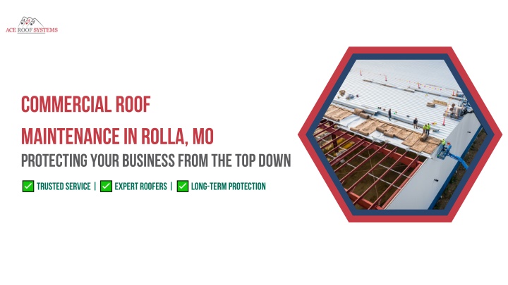 commercial roof maintenance in rolla