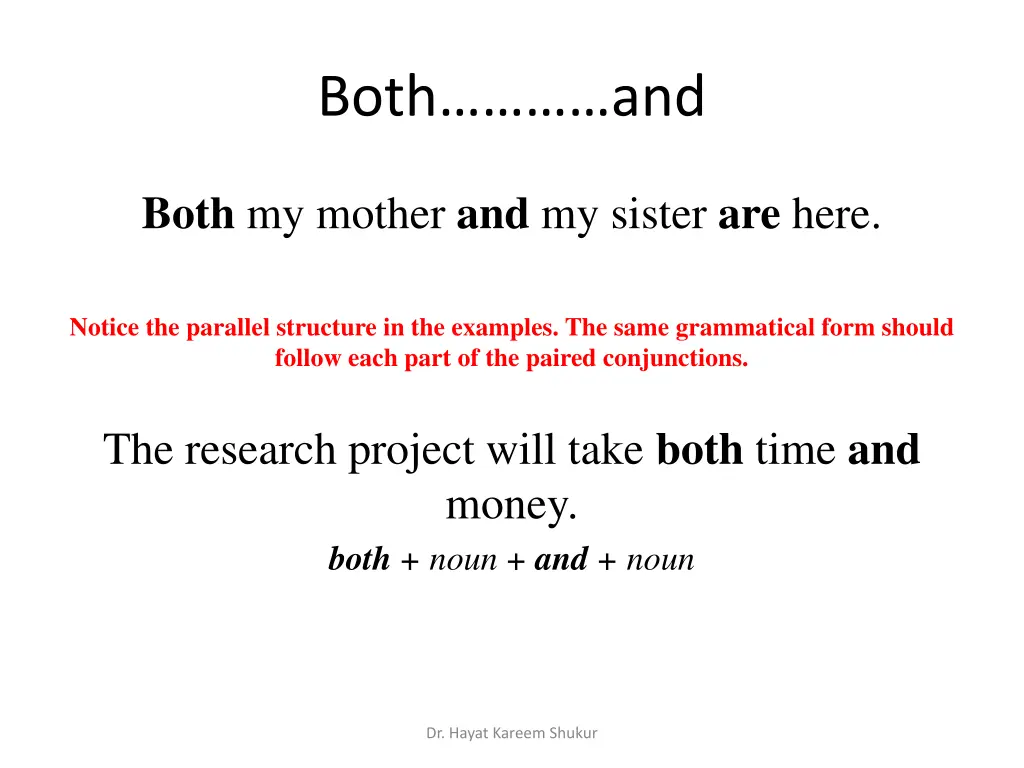 both and