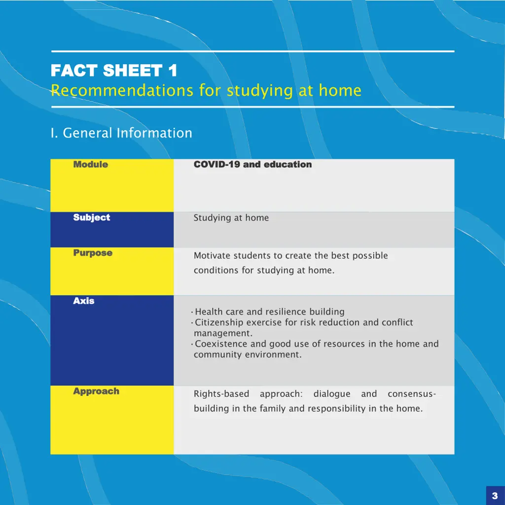 fact sheet 1 fact sheet 1 recommendations