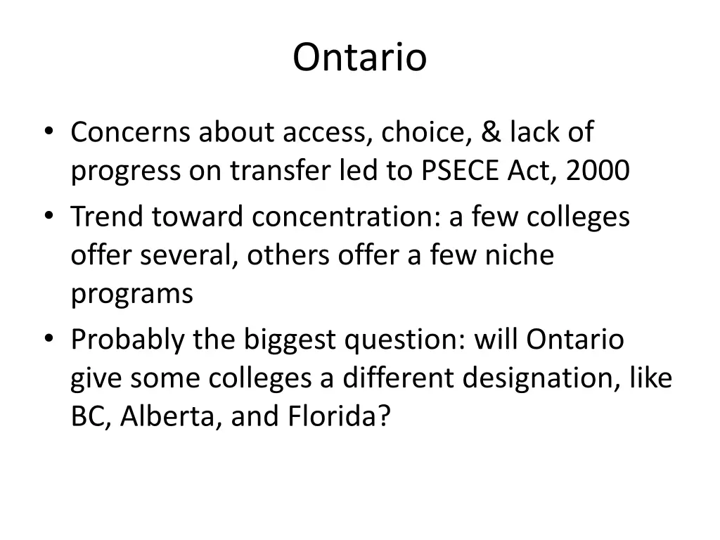 ontario