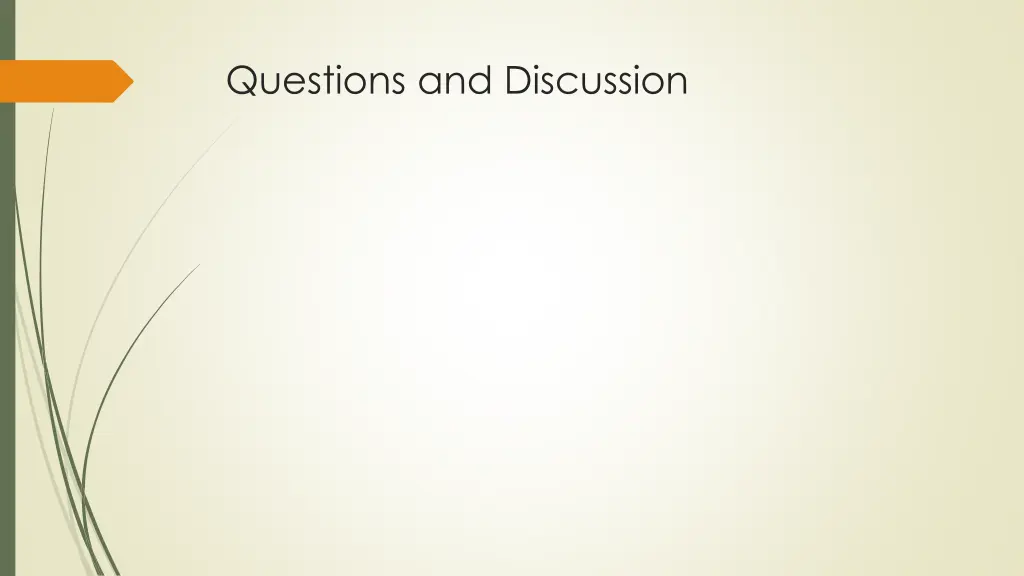 questions and discussion