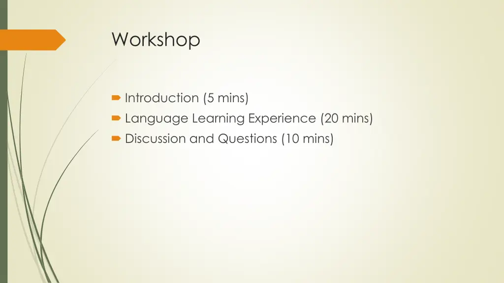 workshop