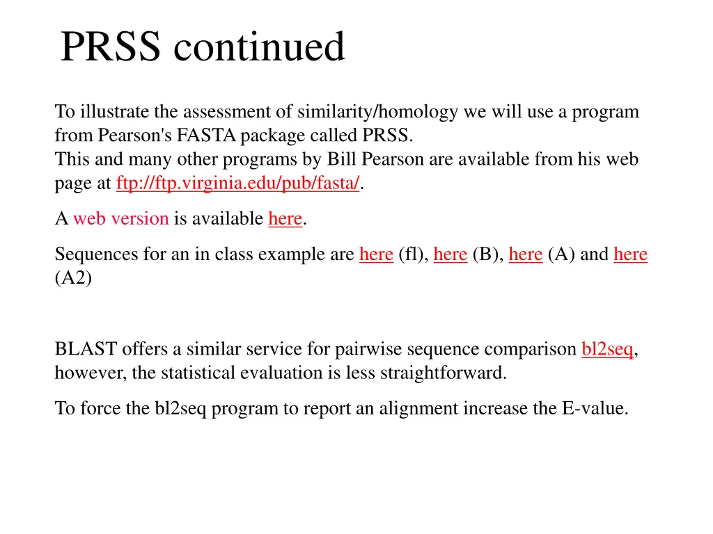 prss continued