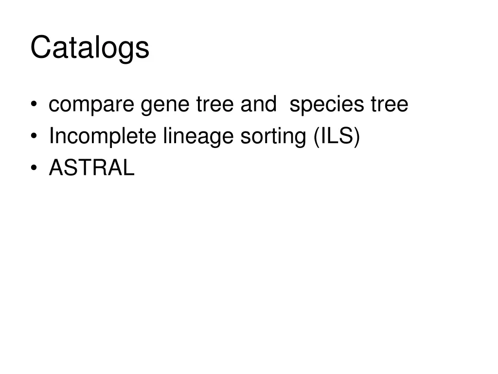 catalogs