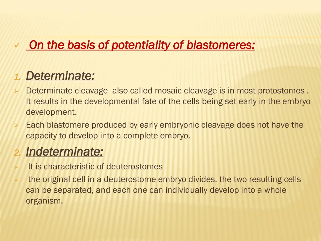 on the basis of potentiality of on the basis