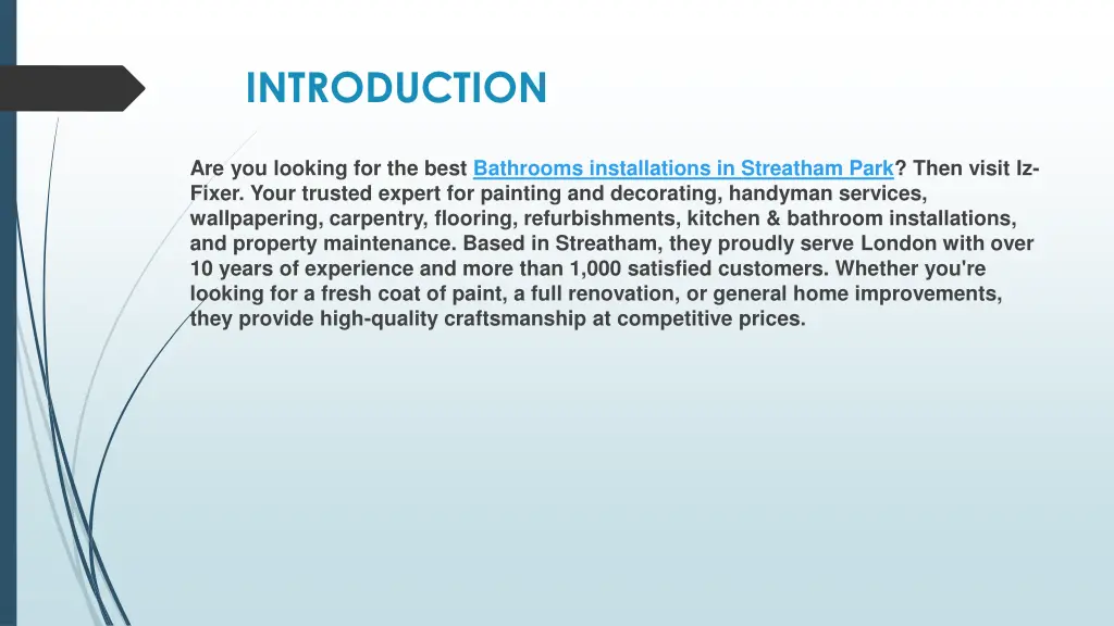 introduction