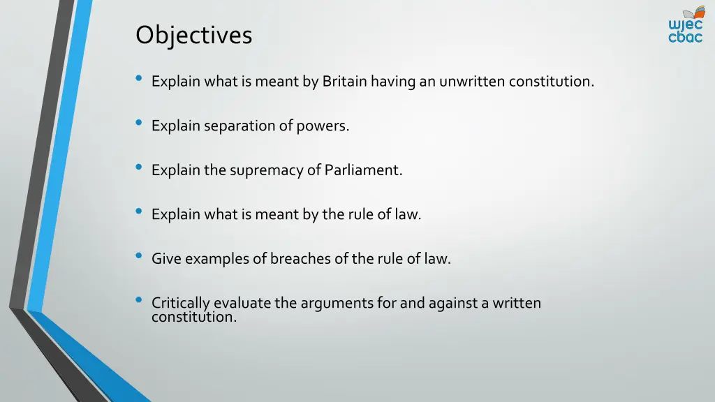 objectives