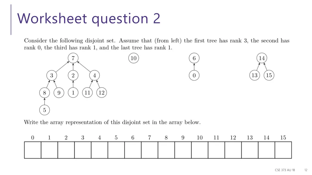 worksheet question 2