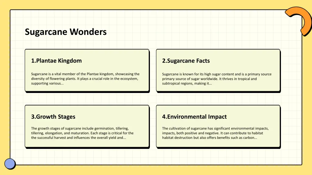 sugarcane wonders