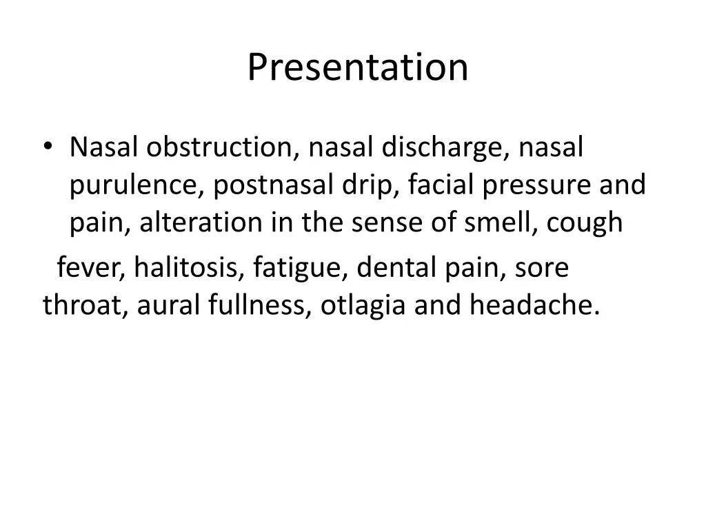 presentation