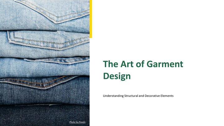 the art of garment design