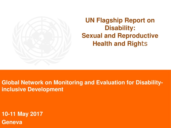 un flagship report on disability sexual