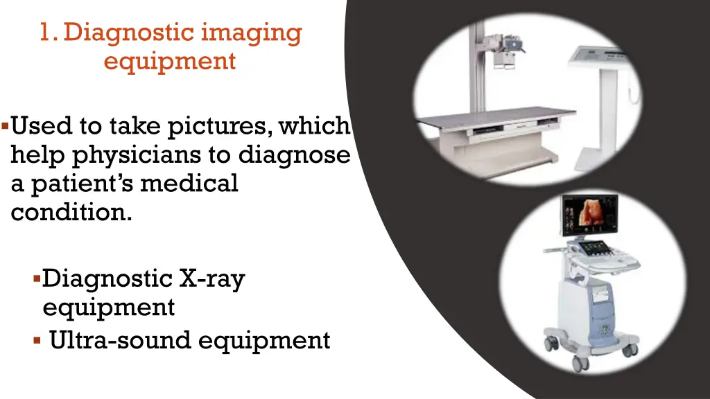 1 diagnostic imaging equipment