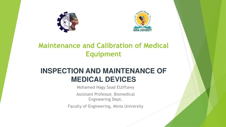 maintenance and calibration of medical equipment