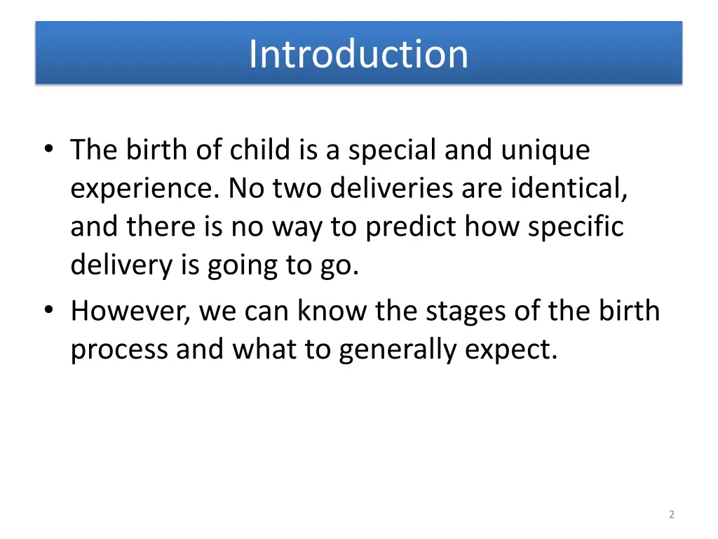 introduction