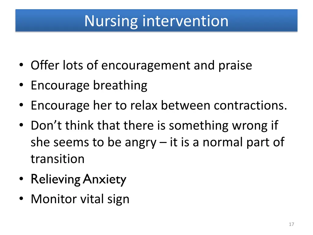 nursing intervention 1