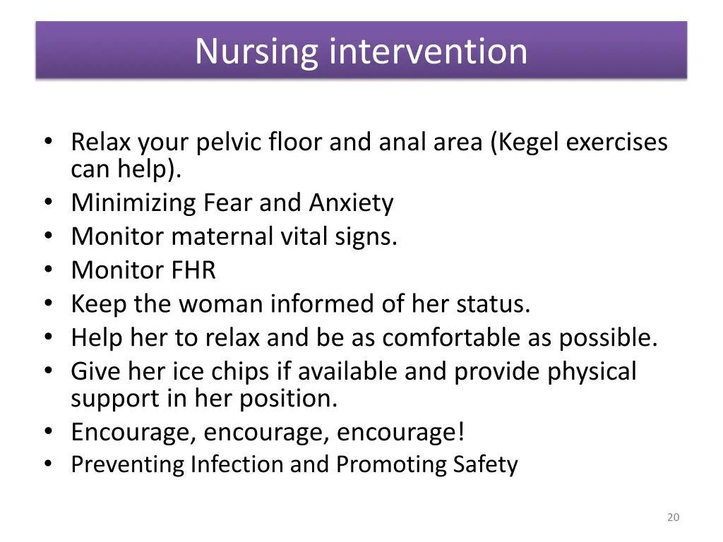 nursing intervention 3