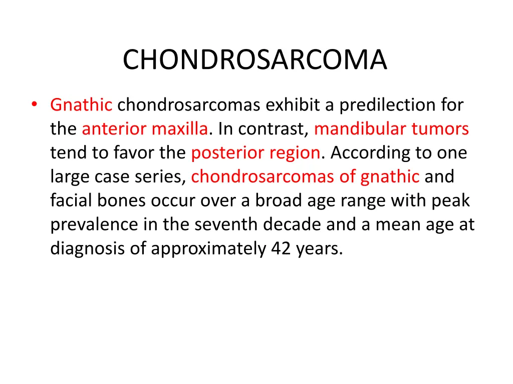 chondrosarcoma 1