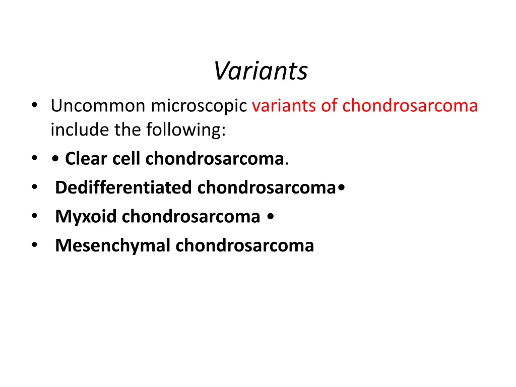 variants
