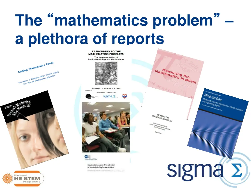 the mathematics problem a plethora of reports