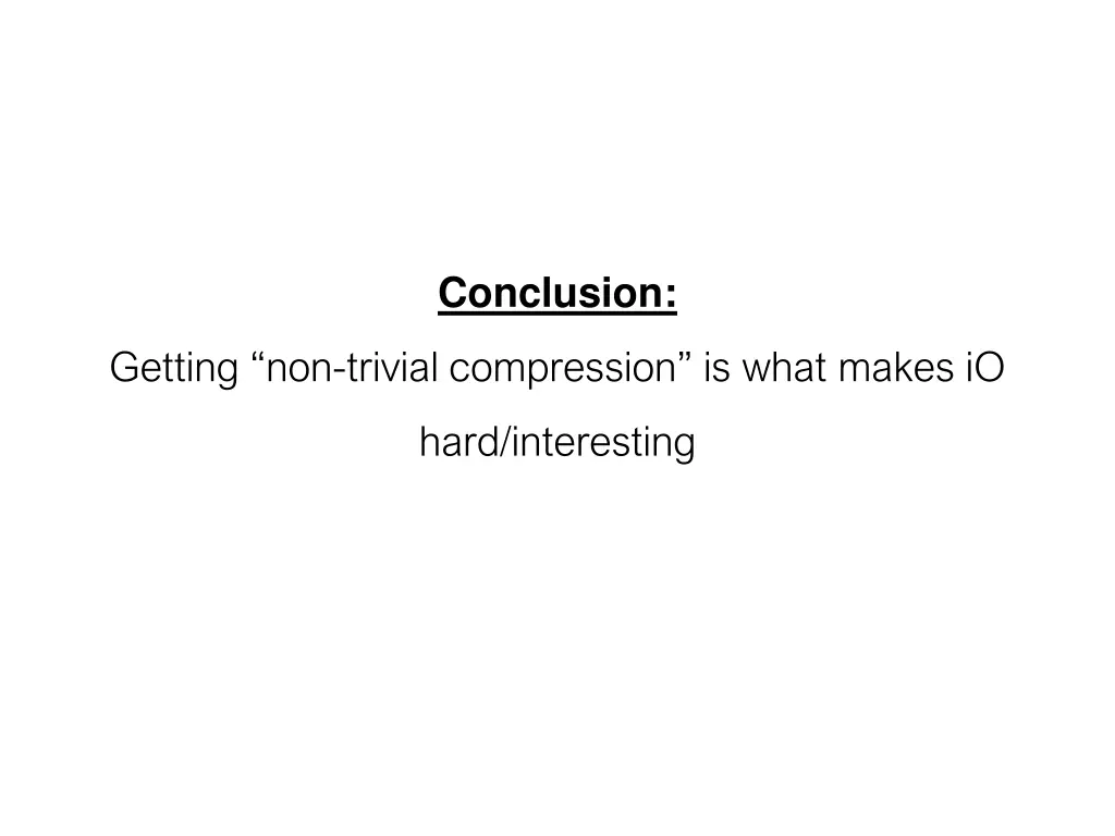 conclusion
