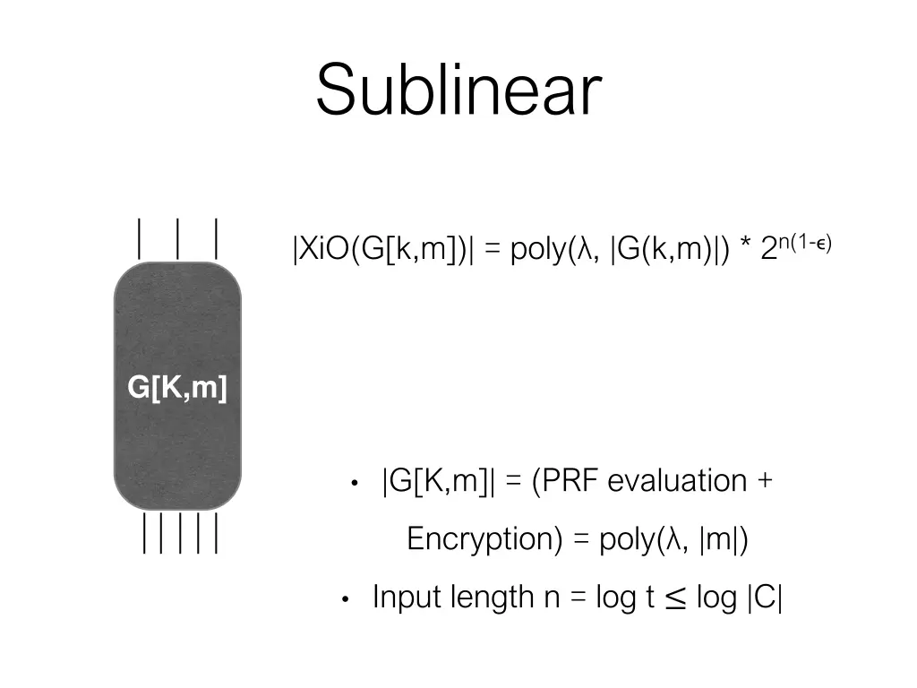 sublinear 2