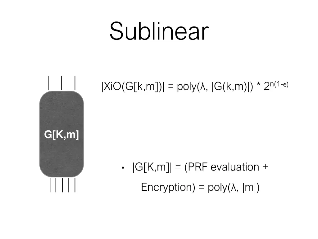 sublinear