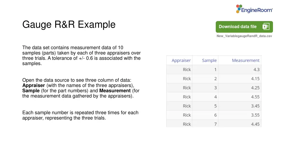 gauge r r example