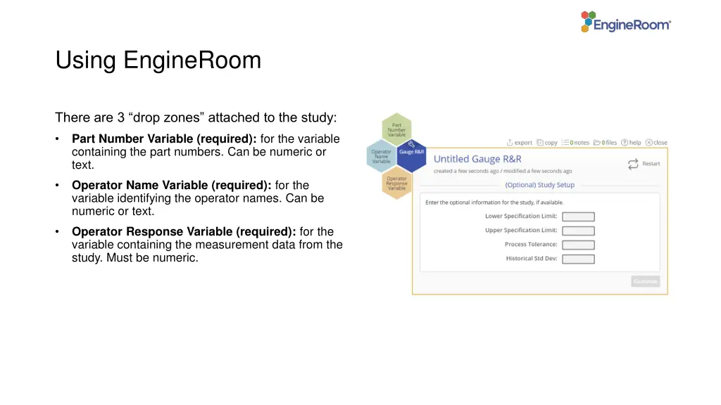 using engineroom 1