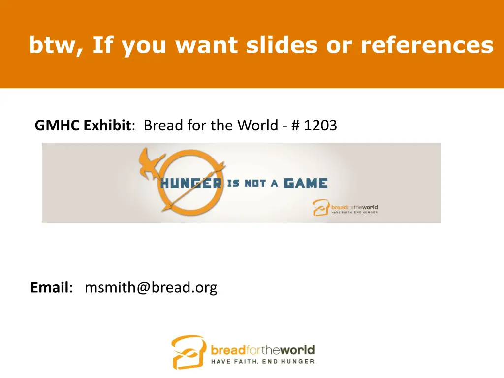 btw if you want slides or references