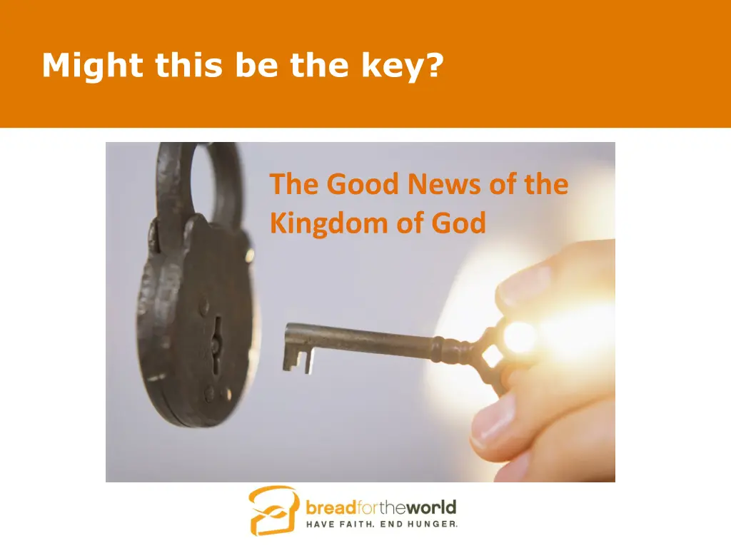 might this be the key
