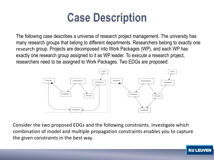 the following case describes a universe