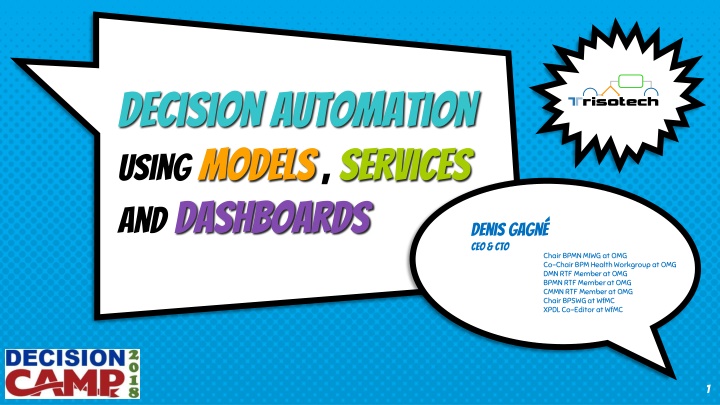 decision automation using models services