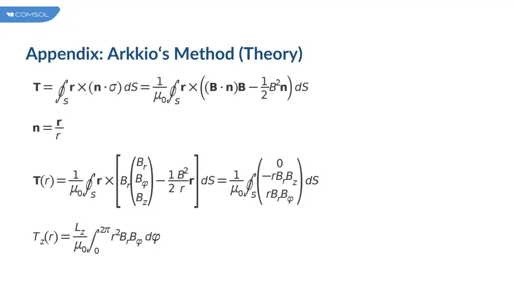 appendix arkkio s method theory