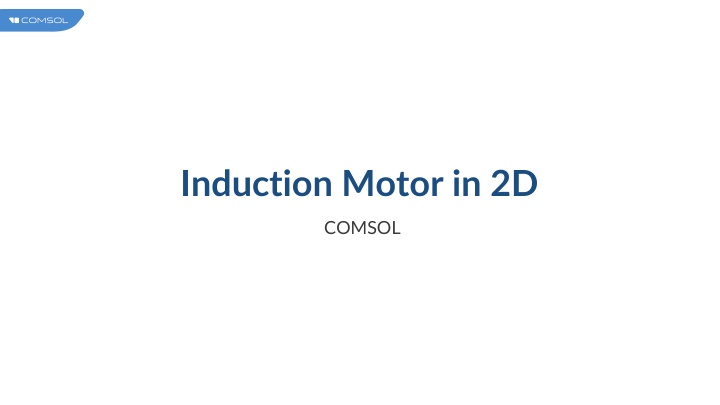 induction motor in 2d
