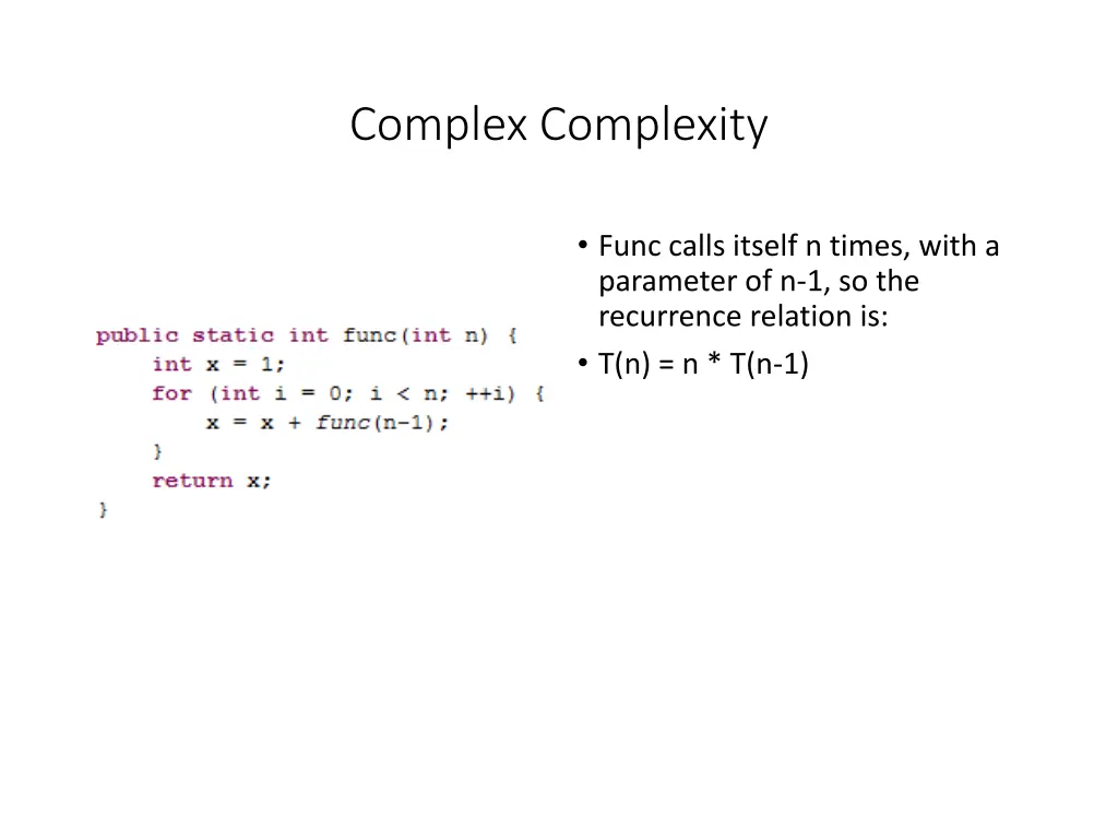 complex complexity 1