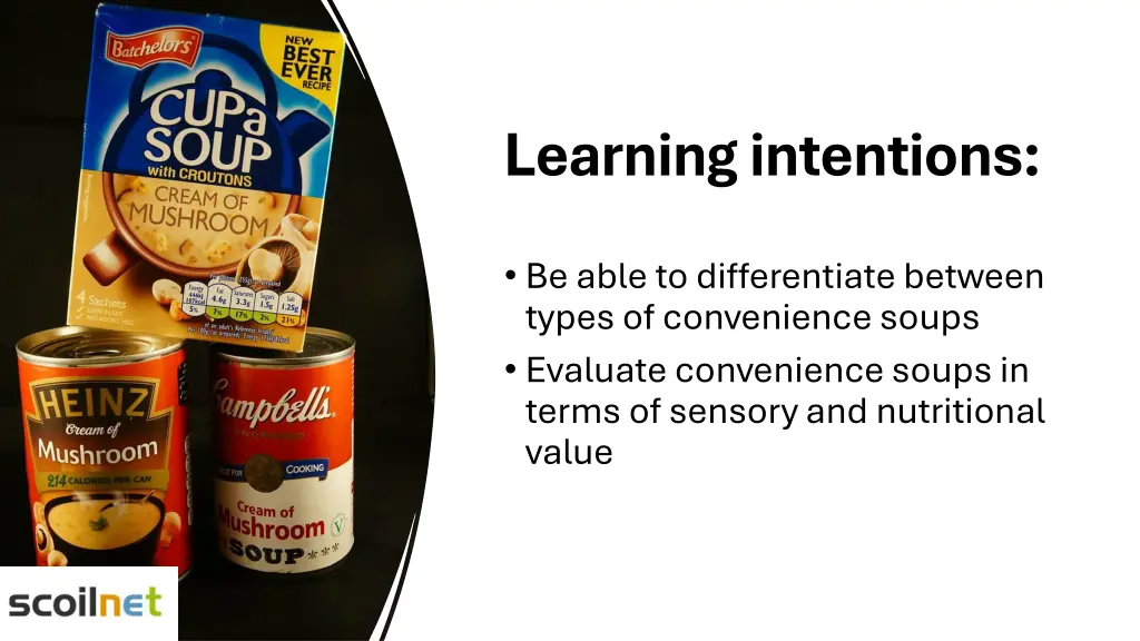 learning intentions 1