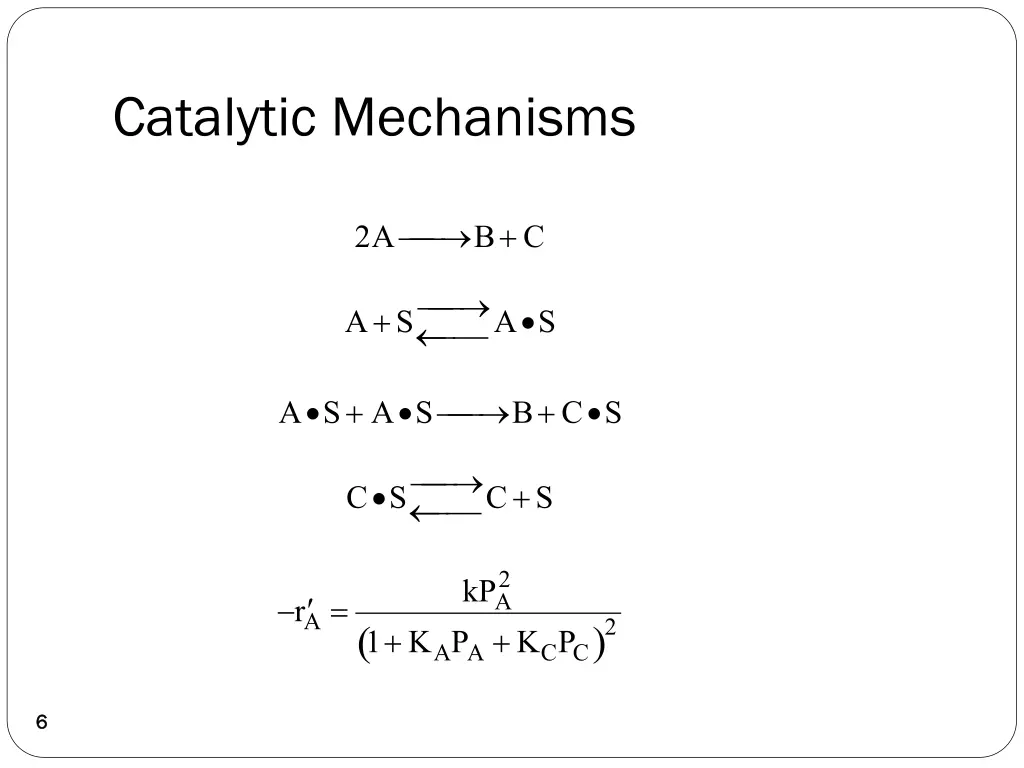 catalytic mechanisms 3