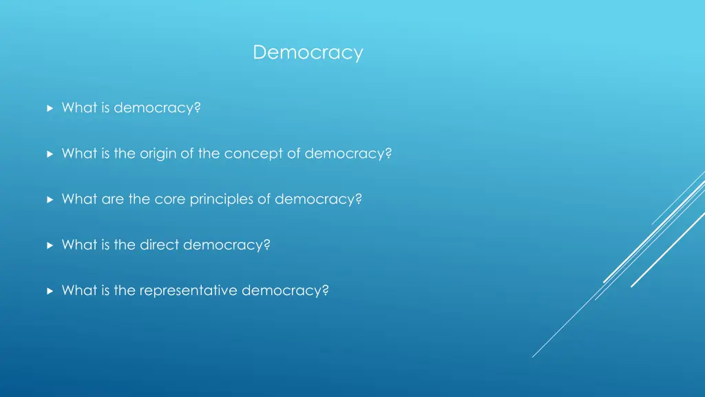 democracy