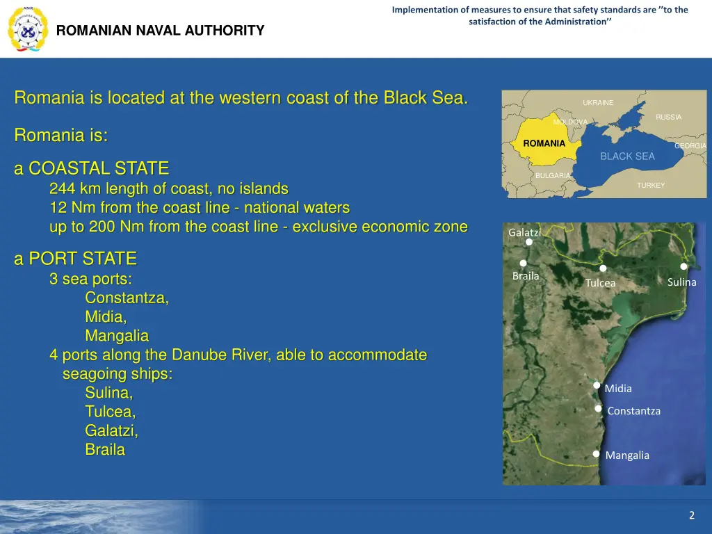 implementation of measures to ensure that safety