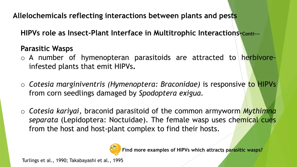 allelochemicals reflecting interactions between 11